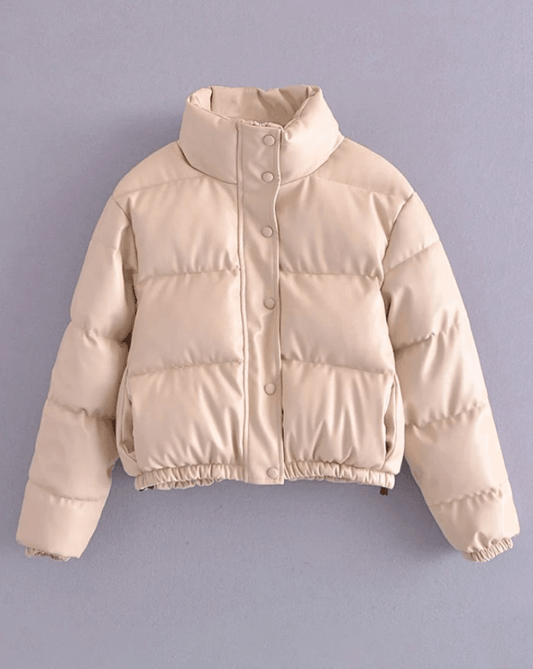 Puffer Jacket Pu Puffer Jacket