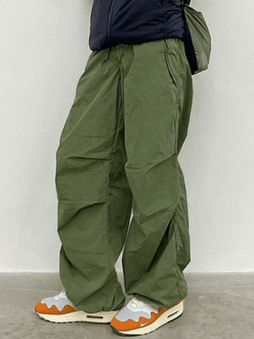 Pantalones cargo de cintura baja relajados