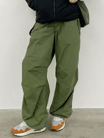 Pantalones cargo de cintura baja relajados