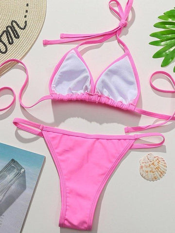 Strass-Schmetterlings-Bikini-Set