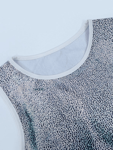 Screen Printed Sleeveless Bodysuit