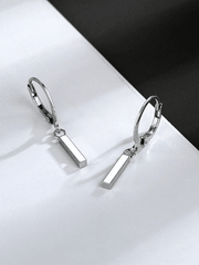 Silver Drop Earring