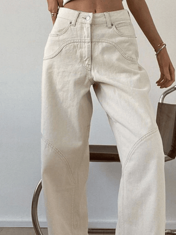 Splice Straight Leg Cargo Jeans