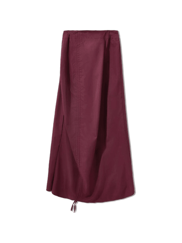 Split Maxi Cargo Skirt