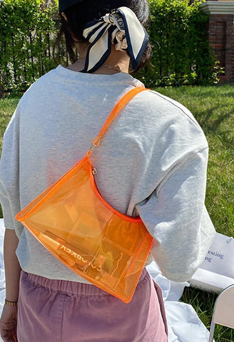 Bolso de hombro de gelatina de verano