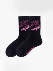 Vintage Angel Print Socks