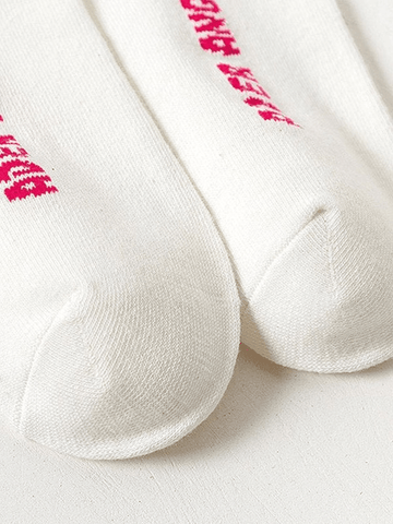 Vintage Angel Print Socks