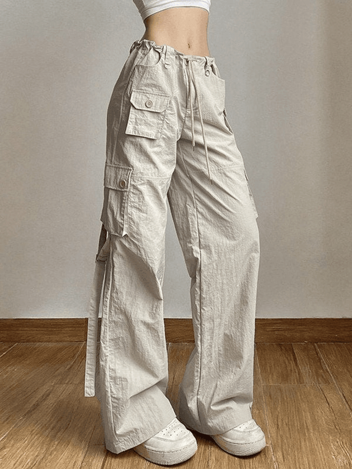Vintage Cargo Pocket Baggy Pants