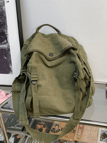 Vintage Large Capacity Crossbody Bag