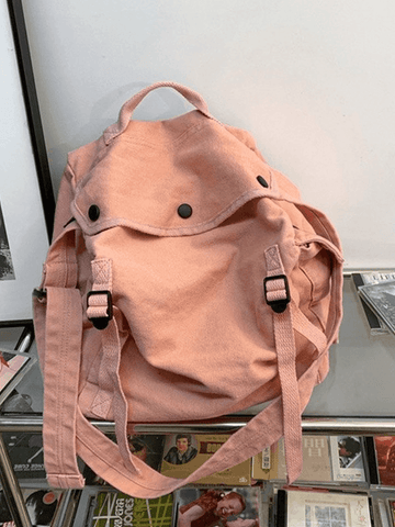 Vintage Large Capacity Crossbody Bag