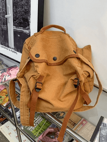 Vintage Large Capacity Crossbody Bag