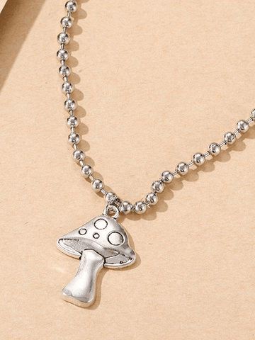 Vintage Mushroom Necklace