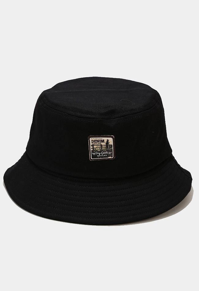 Vintage Patched Bucket Hat