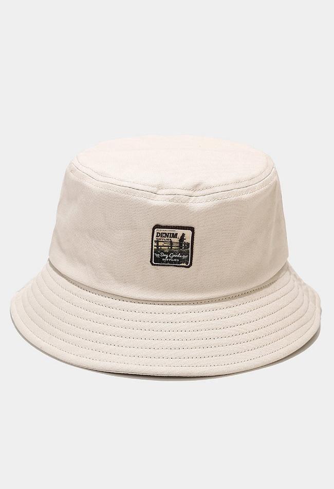 Vintage Patched Bucket Hat