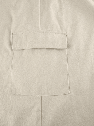 Vintage Pocket Long Cargo Skirt