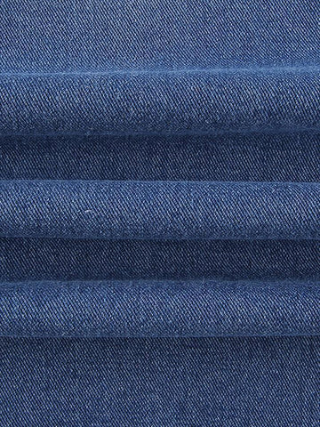 Jeans mit verwaschenem Vintage-Herz-Print