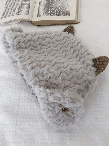 Warm Fuzzy Lamb Trapper Hat