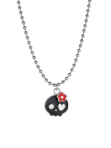 Y2k Skull Necklace